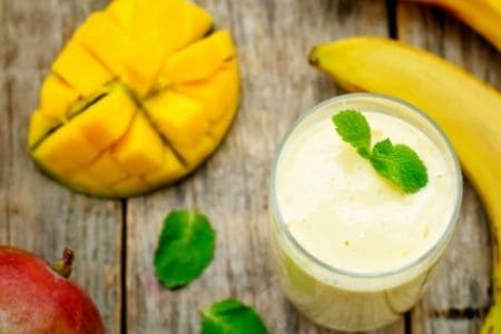 Banana Mango smoothie