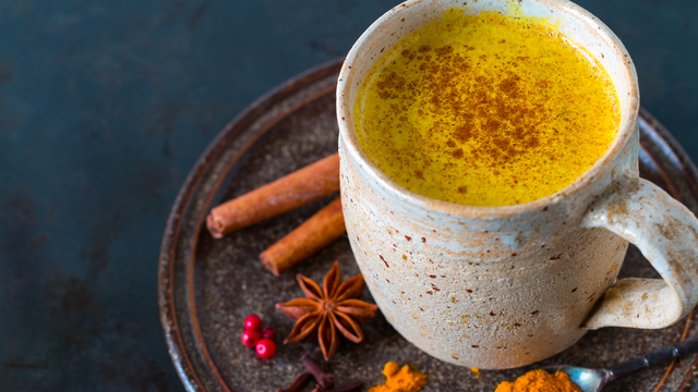 Turmeric latte