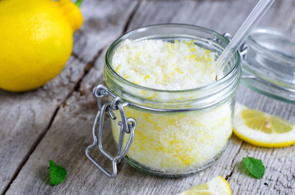 How to make your own body scrub