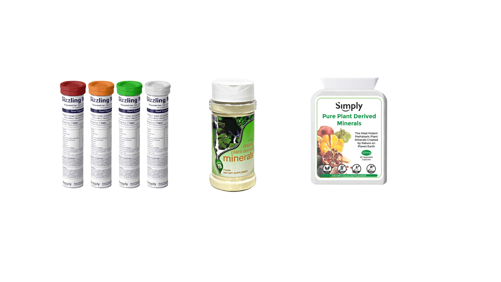 sizzling minerals 